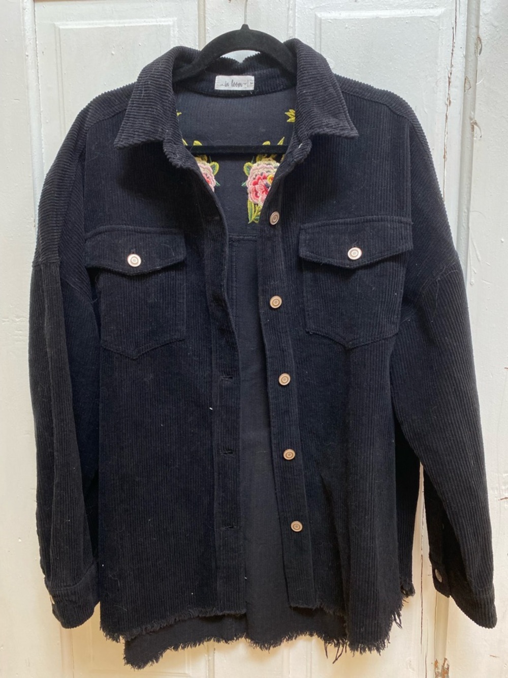 in loom Corduroy Jacket